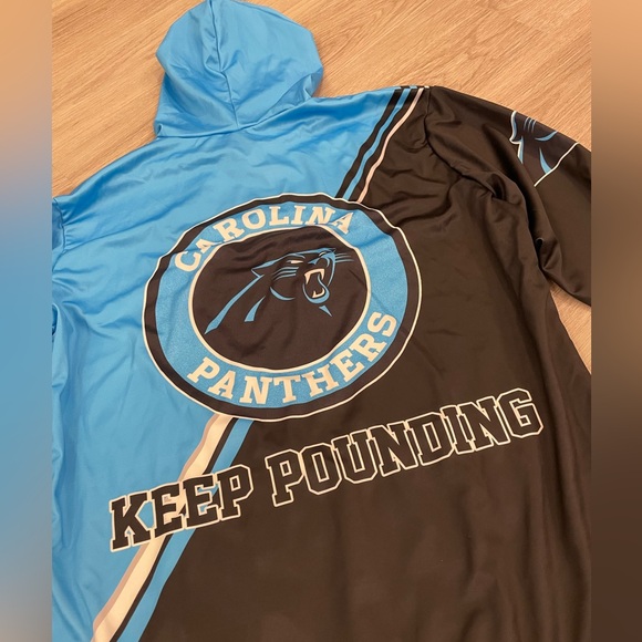 Set of 2 NFL - Funny Carolina Panthers & Denver Bronco Long Sleeve Mens Shirts - Picture 15 of 15